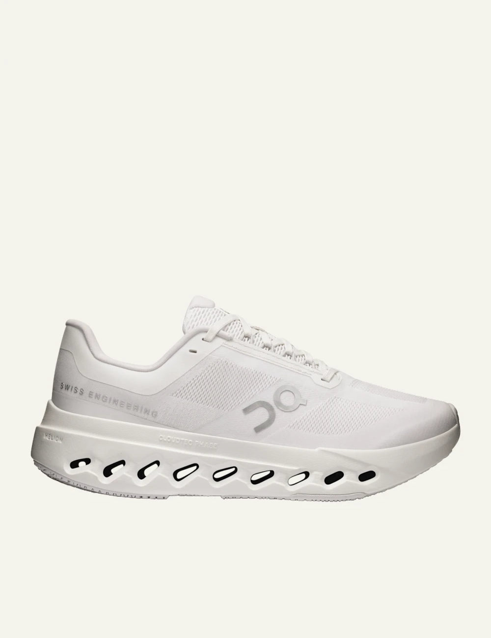 On Cloudcoast sneakers white  side view