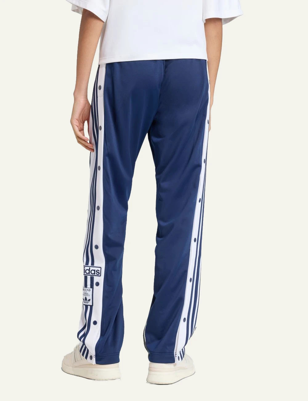 Adidas Originals pants night indigo wide leg back view