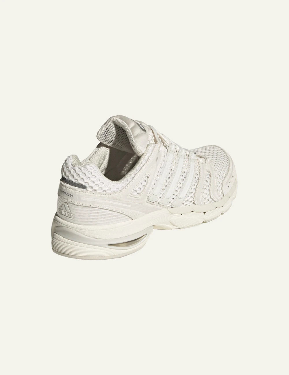 Adidas Originals Adistar Control 5 women's grey mesh and leather sneakers back angle view