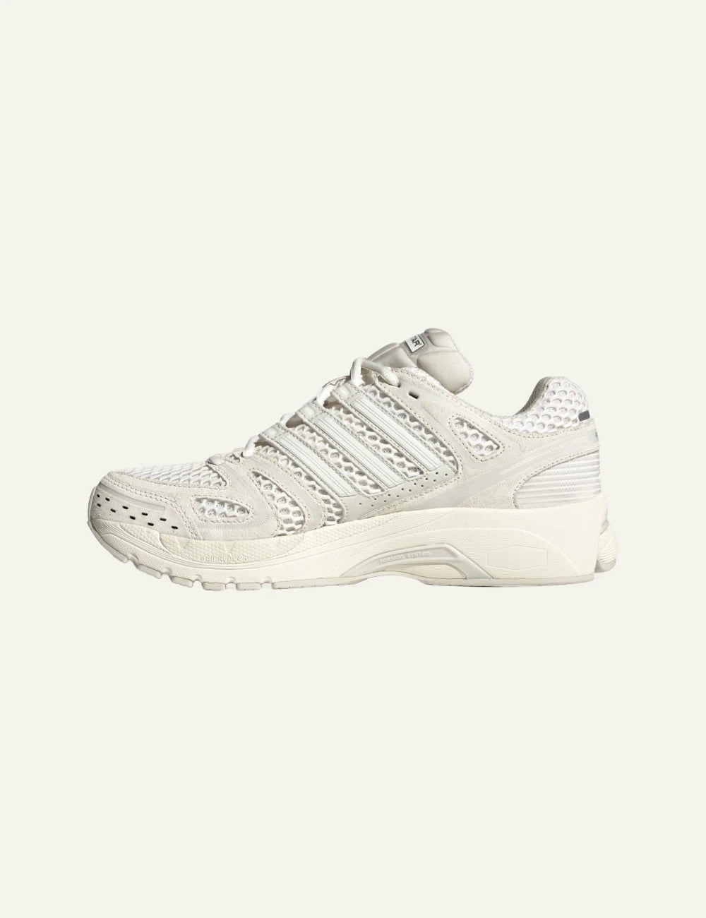 Adidas Originals Adistar Control 5 women's grey mesh and leather sneakers opposite side view