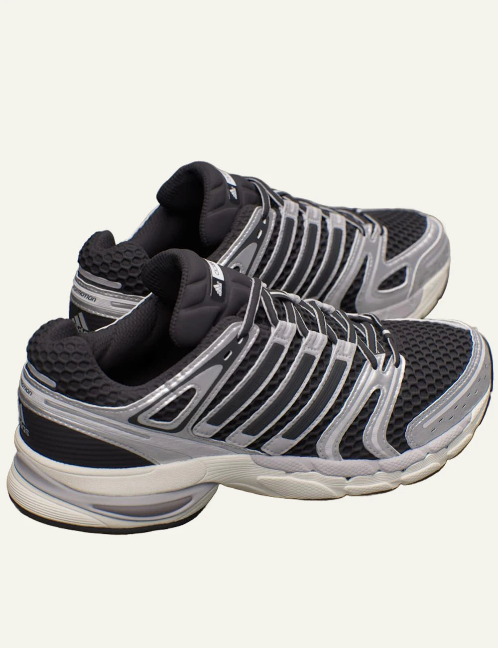 Adidas Originals sneakers core black silver metallic grey one side2 view