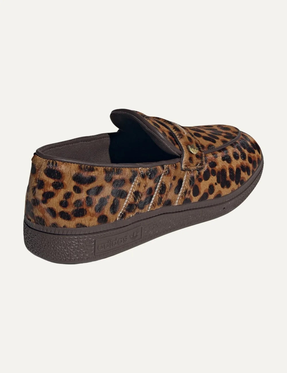 adidas Originals women Handball Spezial leopard print pony hair loafers back