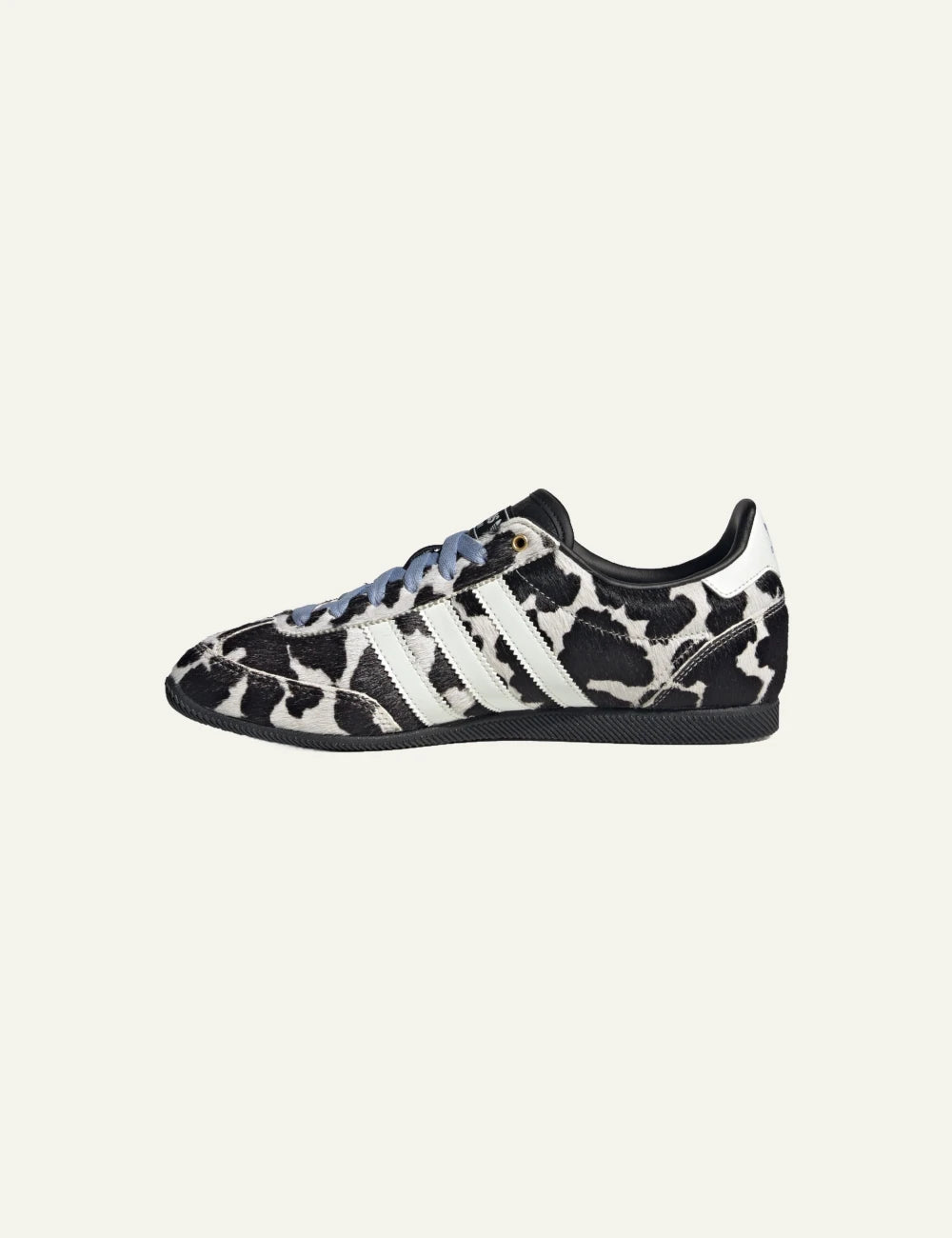 Adidas Originals Women’s Black and Cream Animal Print Leather Sneakers profile