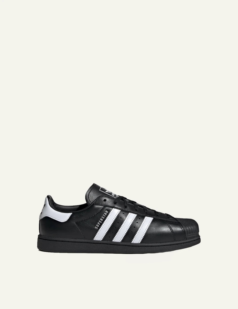  Adidas Originals Women’s Black Leather Superstar Sneakers