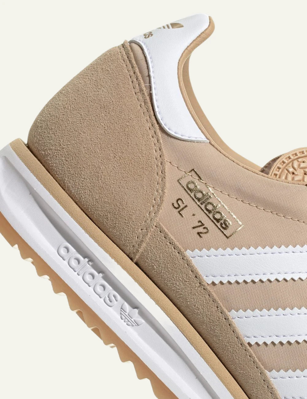 Adidas SL 72 RS Sneakers Magic Beige Heel Detail