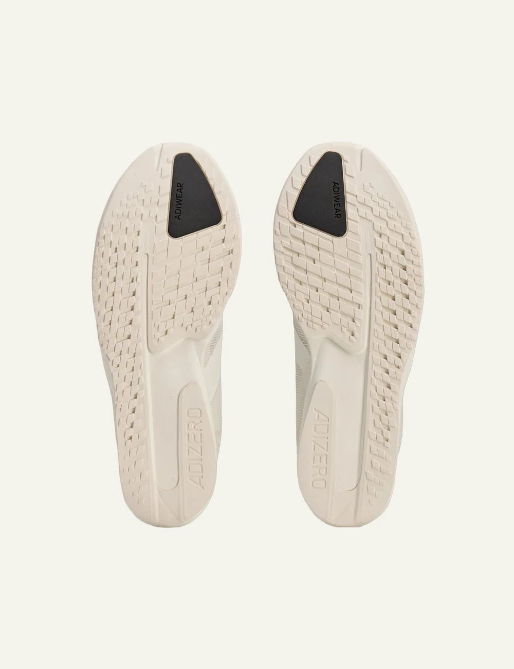 Y-3 Adizero RC6 sneaker off white me black details sole view