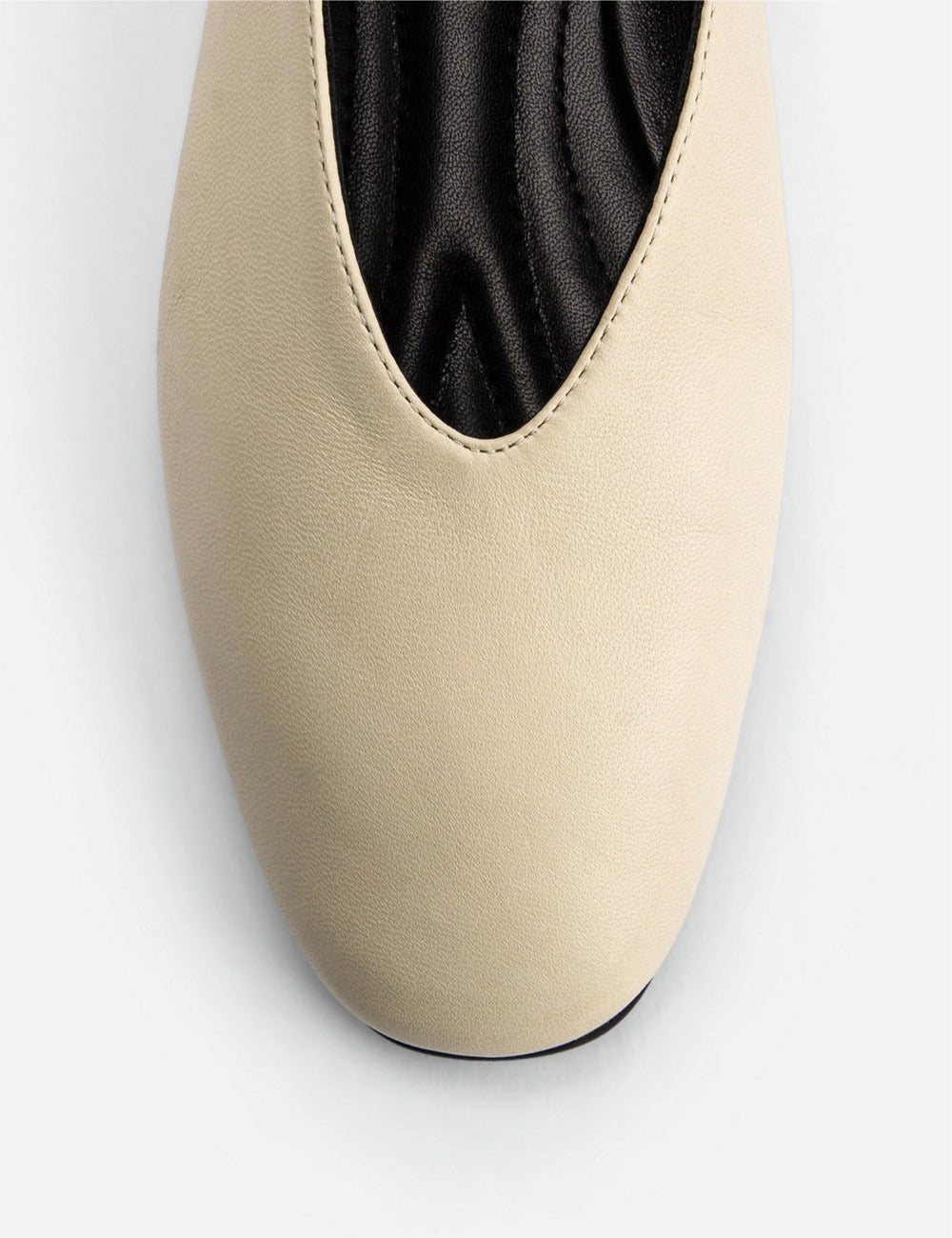 Poeve Reese Ballerinas fudge toe detail