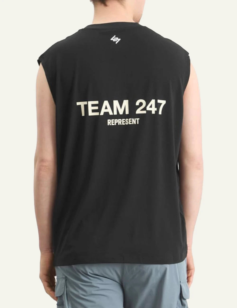 Represent Team 247 Sleeveless Top Black Back