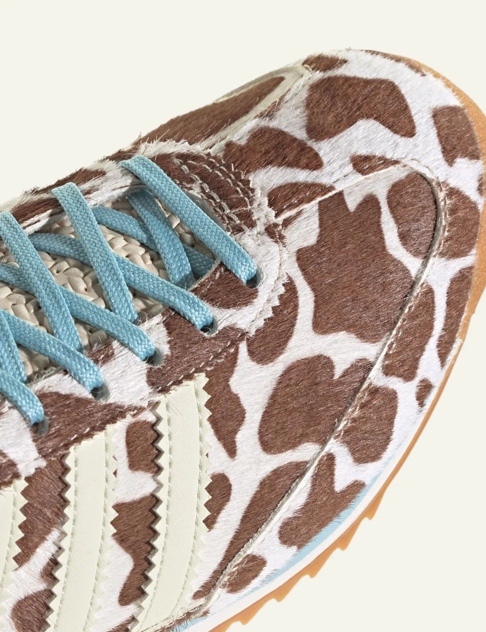 Adidas SL 72 OG W animal print sneakers full front view