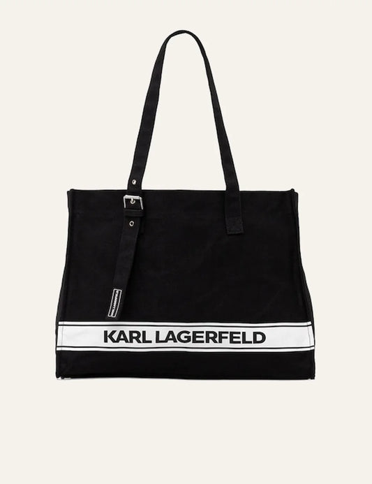 Karl Lagerfeld Tote Bag Black Front