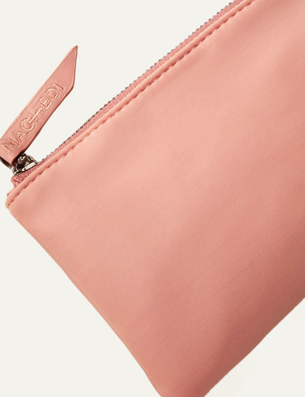 Naghedi St. Barths Petit Tote Dusk matching neoprene zip pouch detail