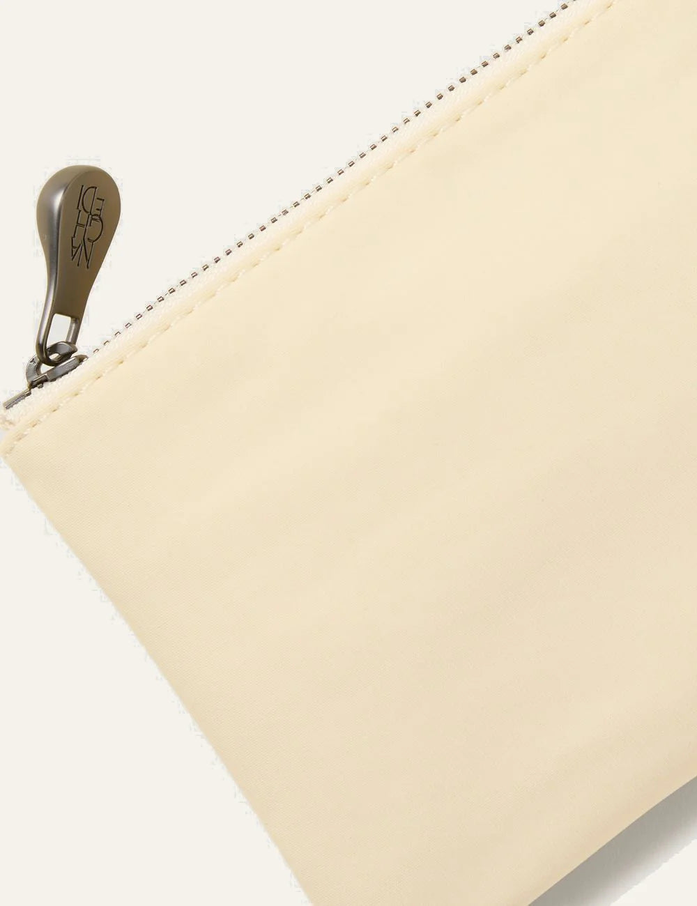 Naghedi St. Barths Petit Tote Salt matching neoprene zip pouch detail