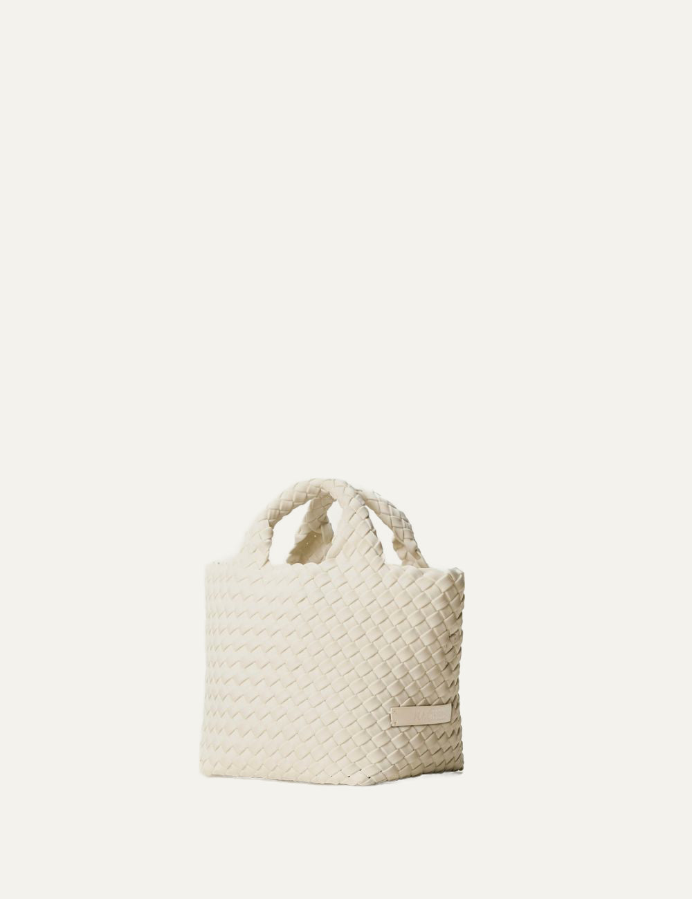 Γυναικεία Naghedi St. Barths Petit Tote Salt side view mini tote bag