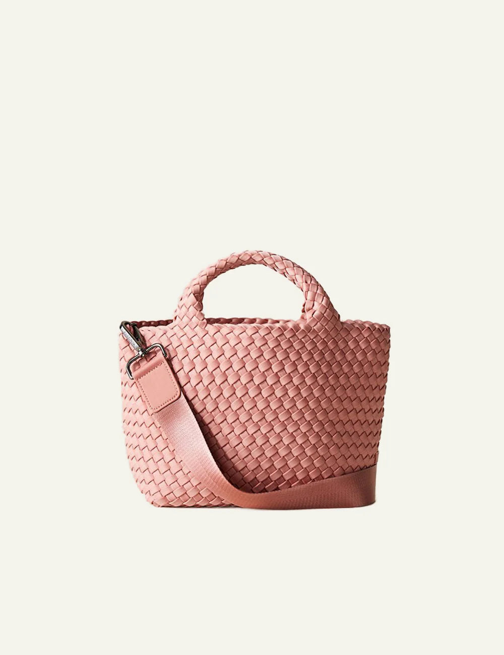 Γυναικεία Naghedi St. Barths Small Tote Dusk handwoven neoprene front view