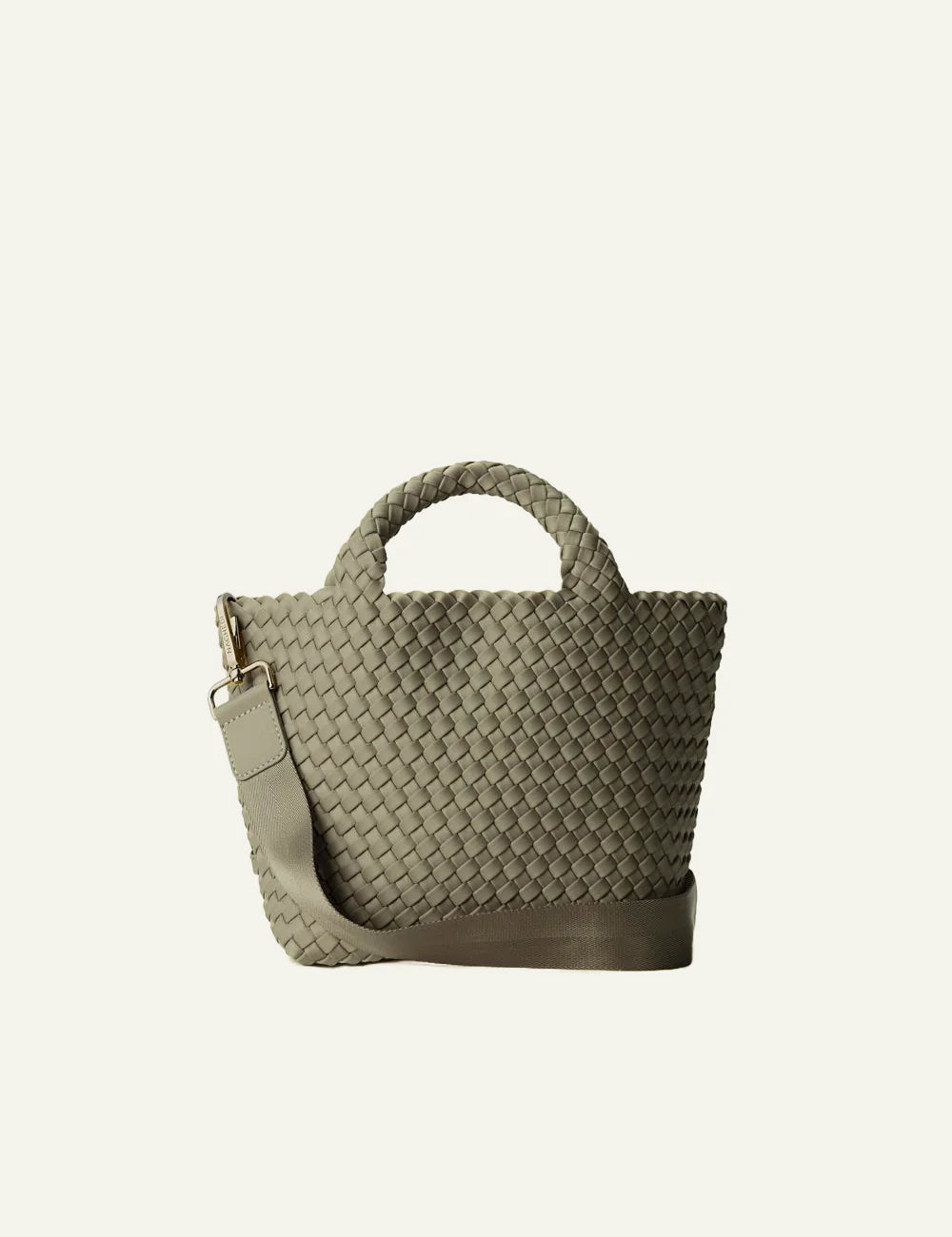 Γυναικεία Naghedi St. Barths Small Tote Olea handwoven neoprene front view