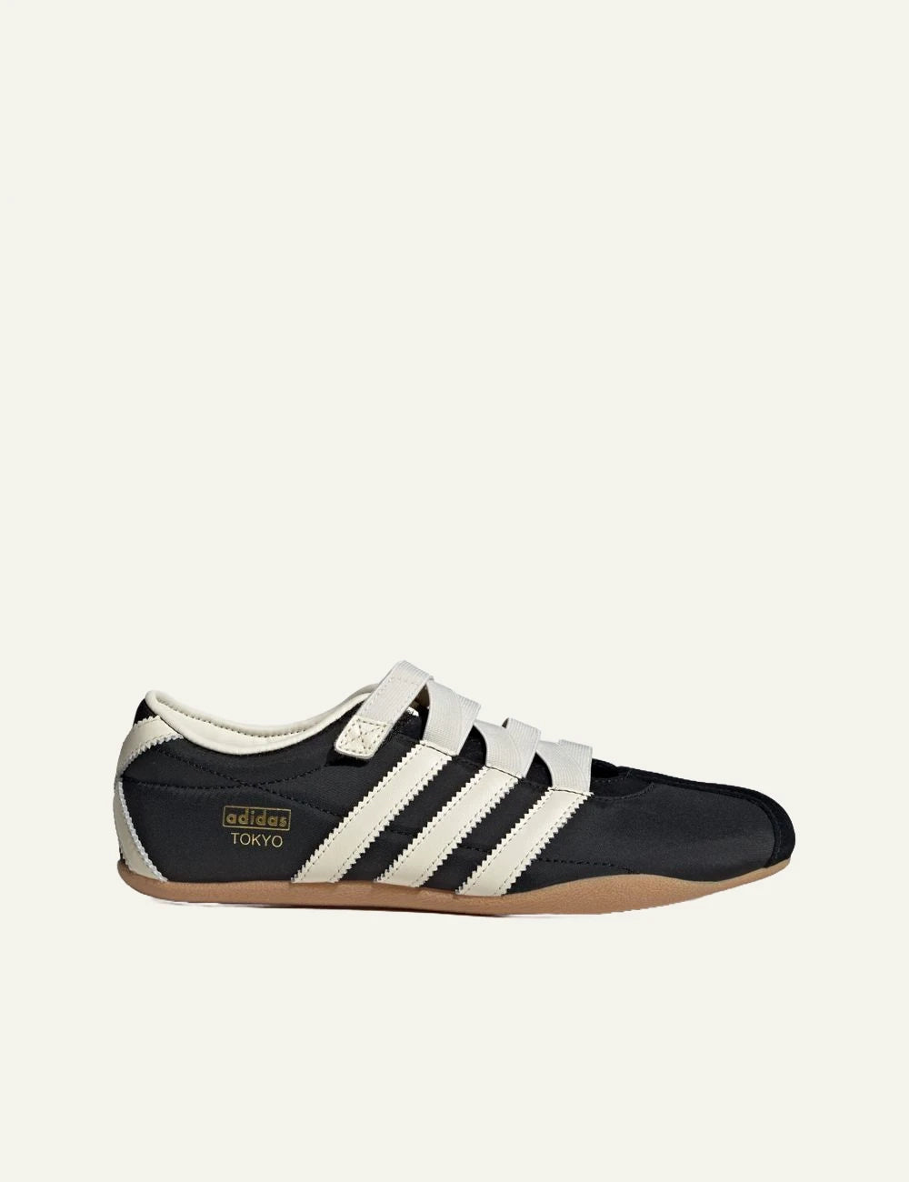 Adidas Originals Tokyo Mary Jane black textile sneakers with elastic straps
