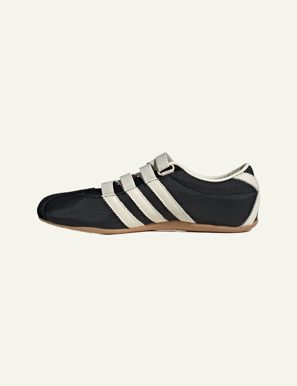 Adidas Originals Tokyo Mary Jane black textile sneakers with elastic straps profile