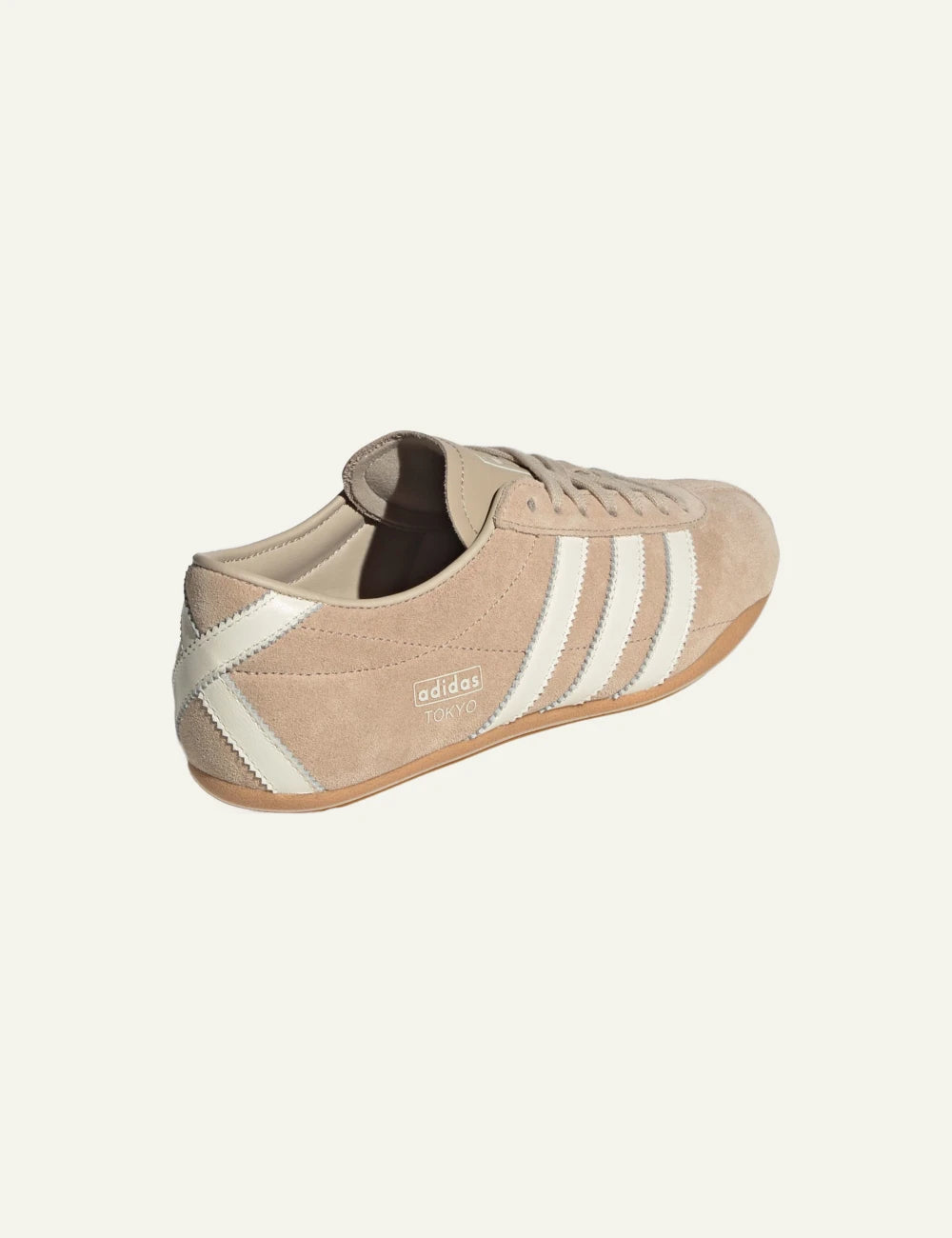 Adidas Originals Tokyo women's beige suede sneakers back view