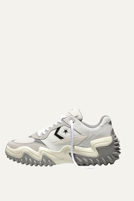 Converse Run Star Wave Trainer Fusion cream chunky sneaker profil view
