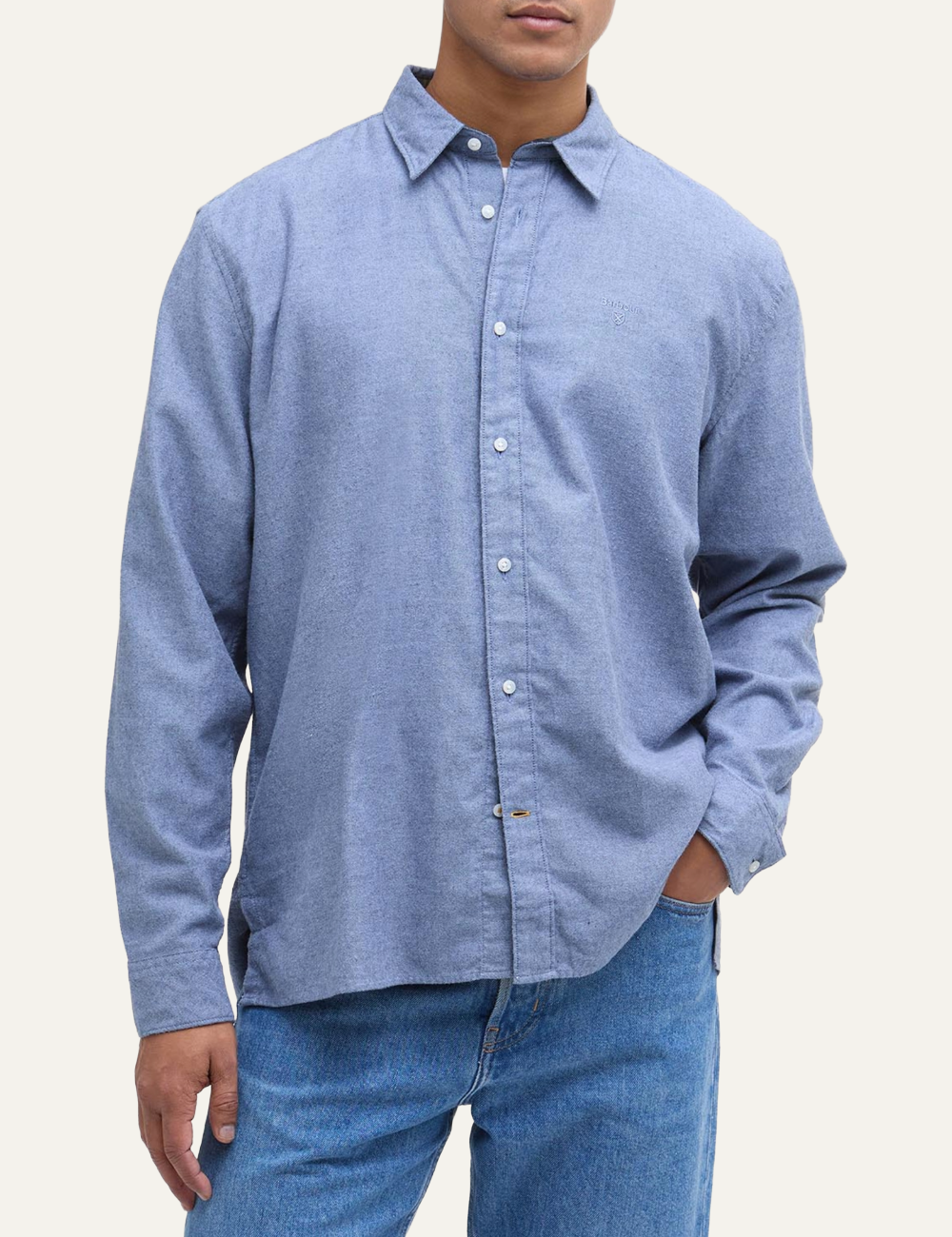 BARBOUR SEALANE RELAXED SHIRT SKY