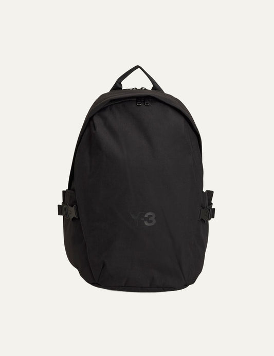Y-3 backpack black CORDURA nylon front view