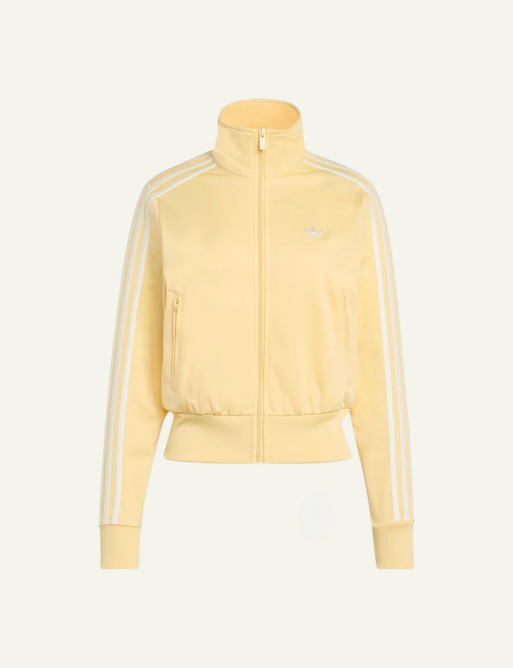 Adidas Firebird Classic jacket yellow front view