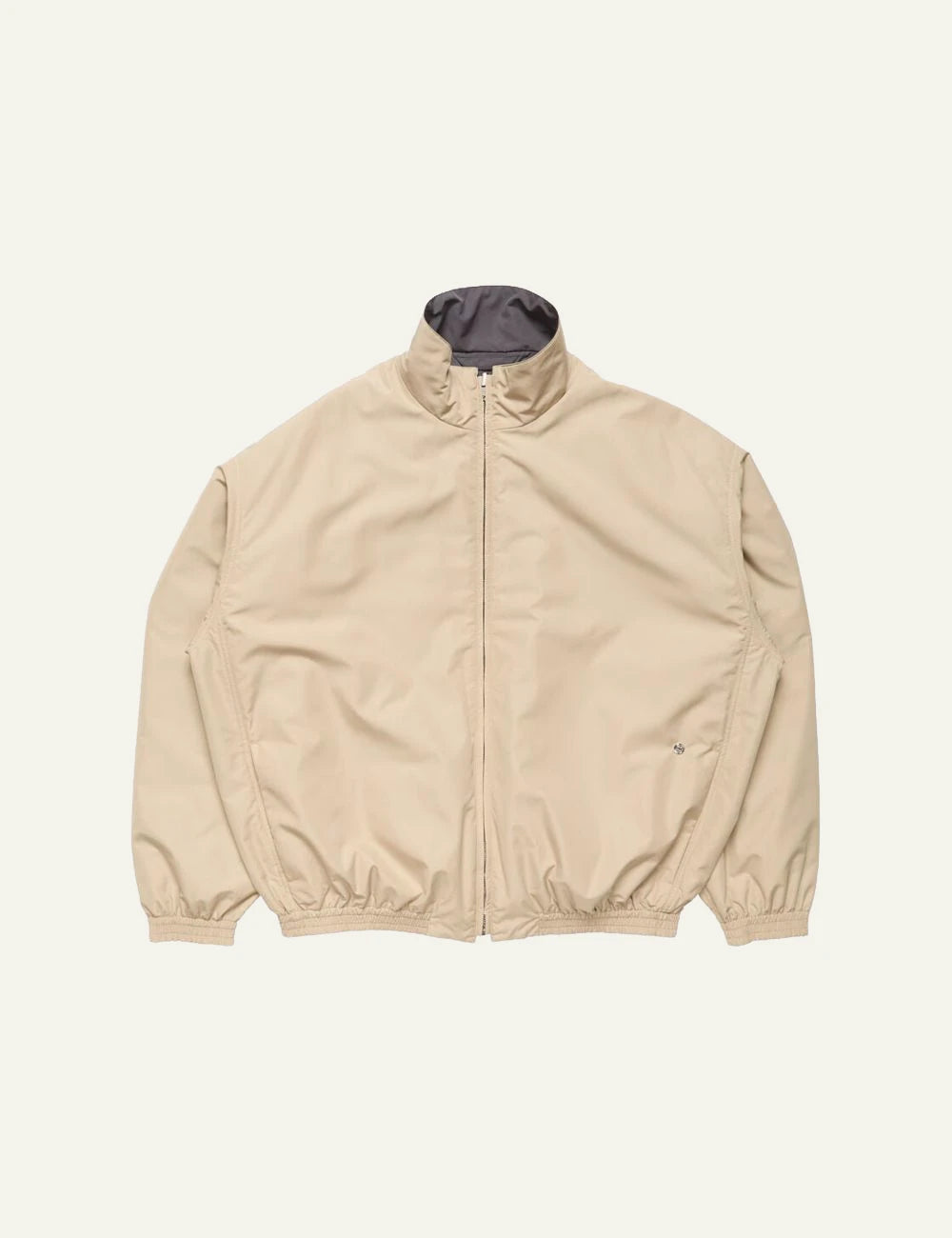 Acne Studios men's beige recycled polyester reversible technical jacket