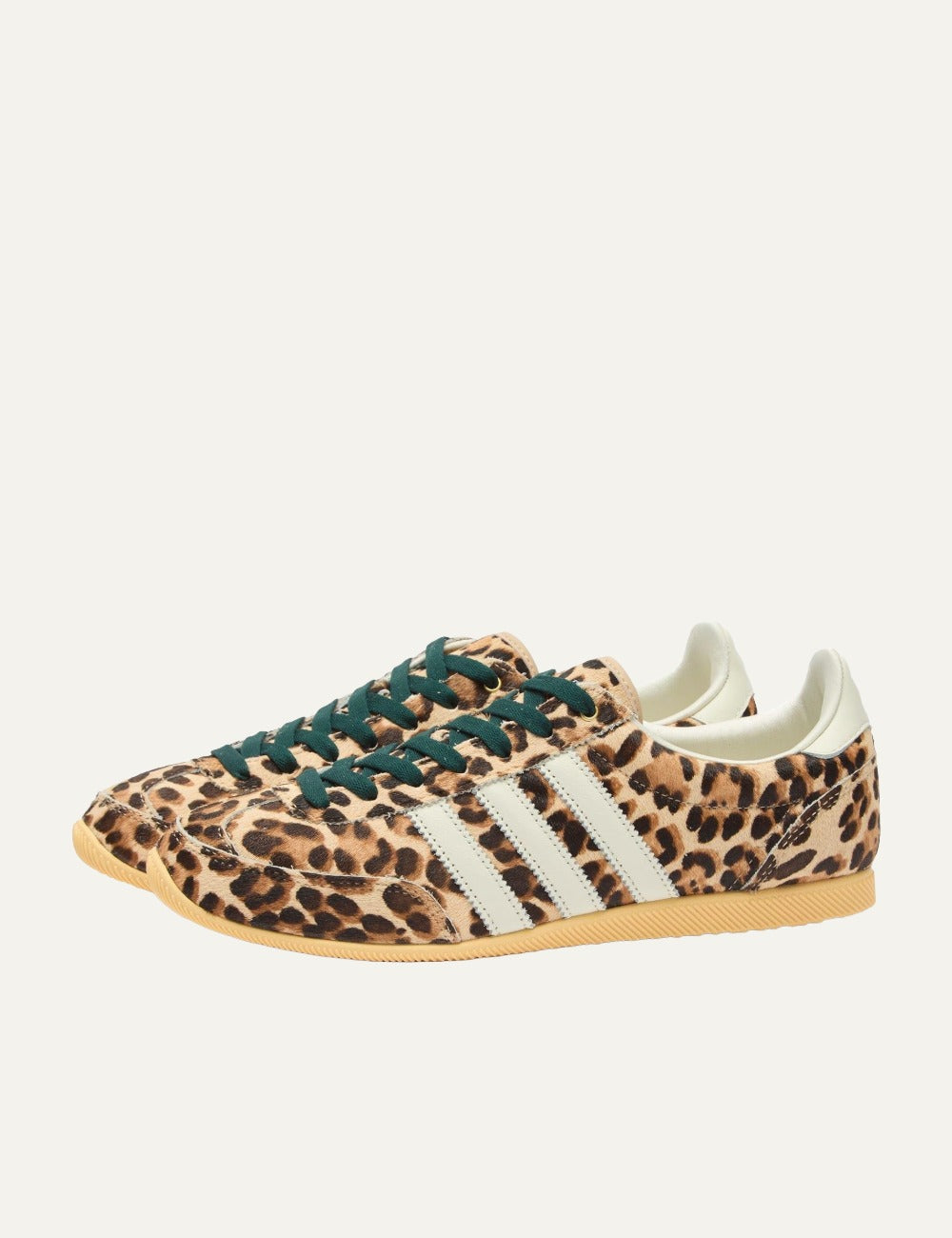 adidas Japan leopard sneakers pair view classic stripes