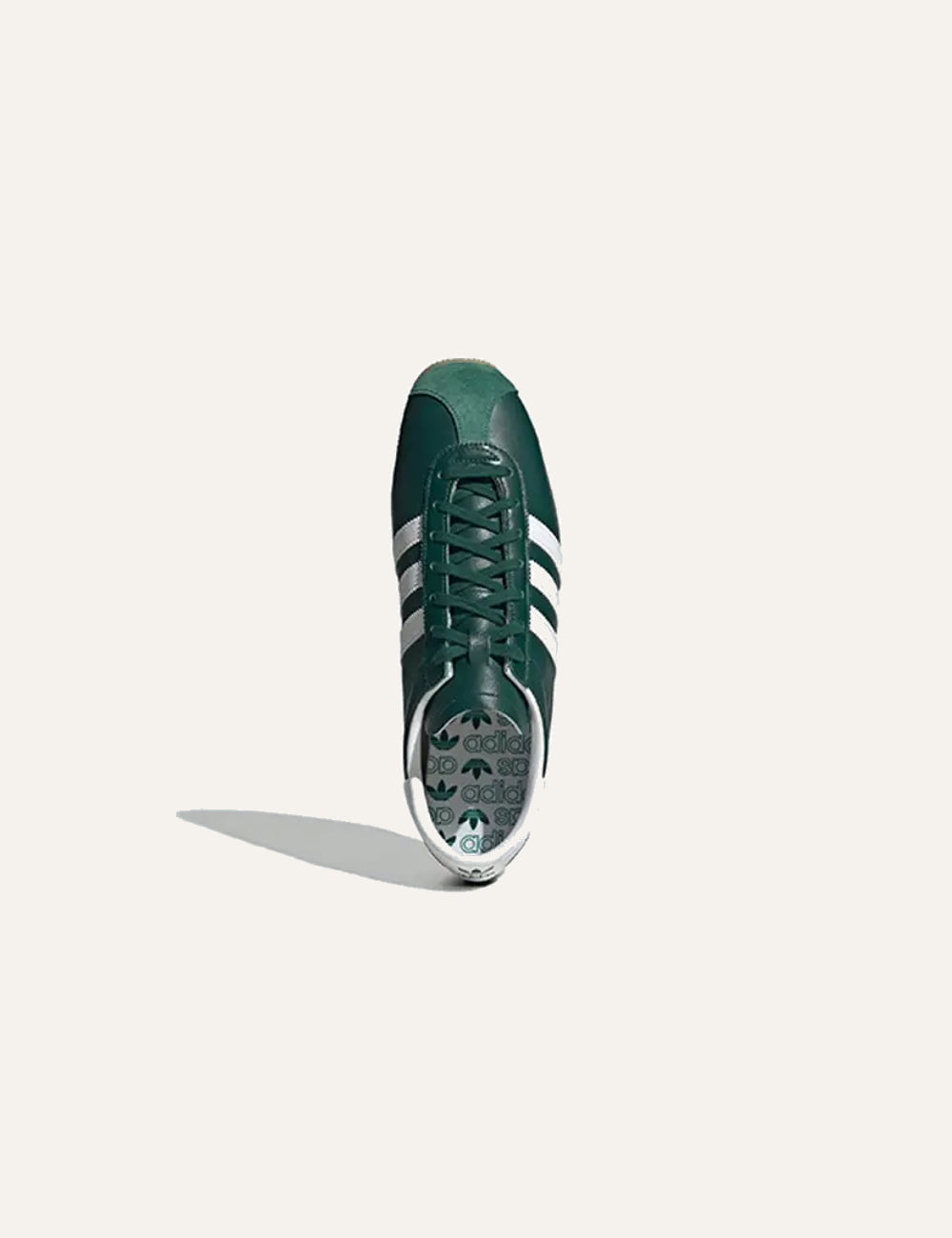 Adidas Paris Sneakers Green top view