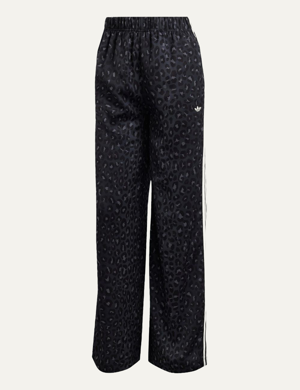 Γυναικείο adidas Originals wide leg παντελόνι με animal print satin look