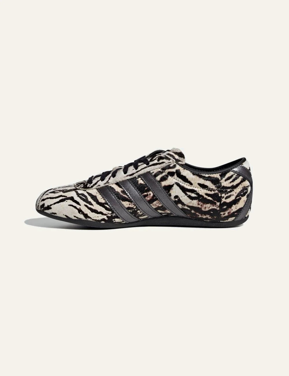 adidas Tokyo zebra pony hair low profile side silhouette