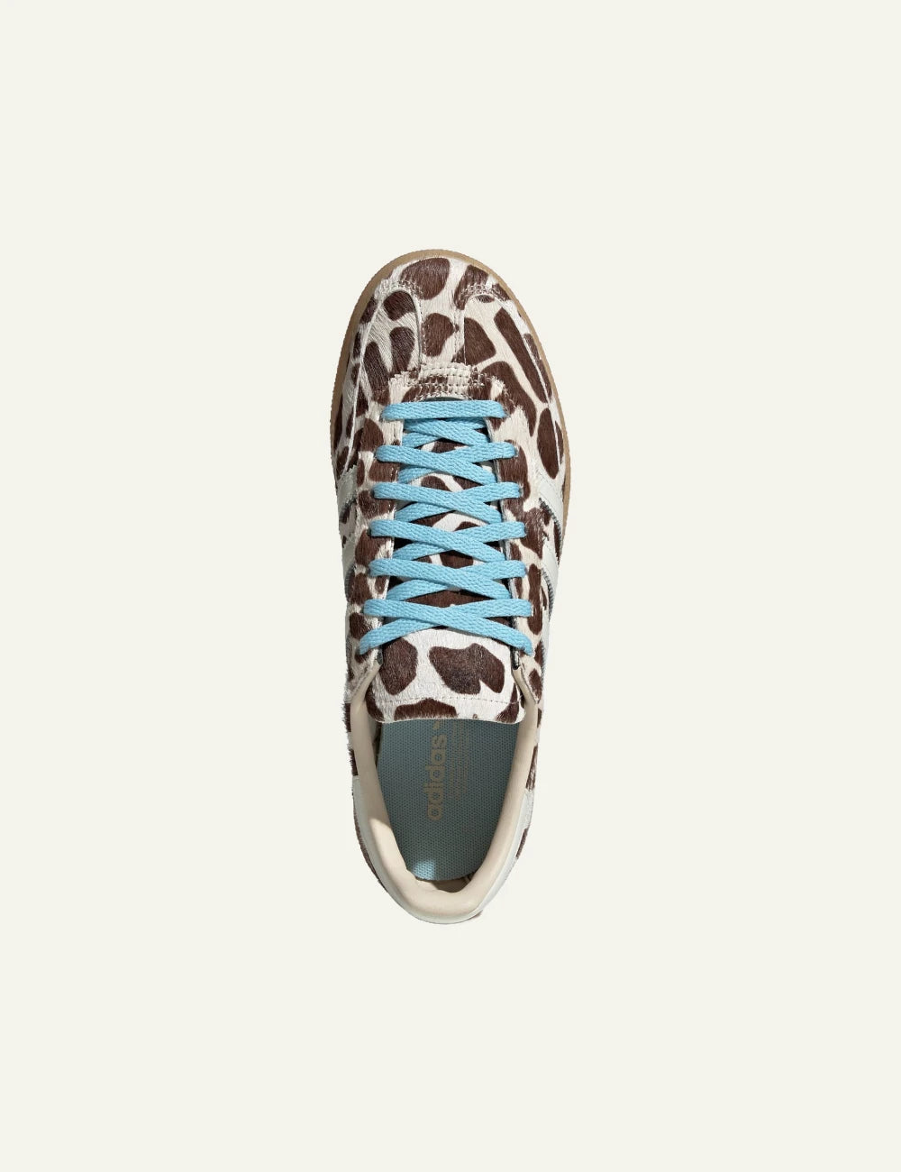 Adidas Handball Spezial W pony hair sneakers back top view