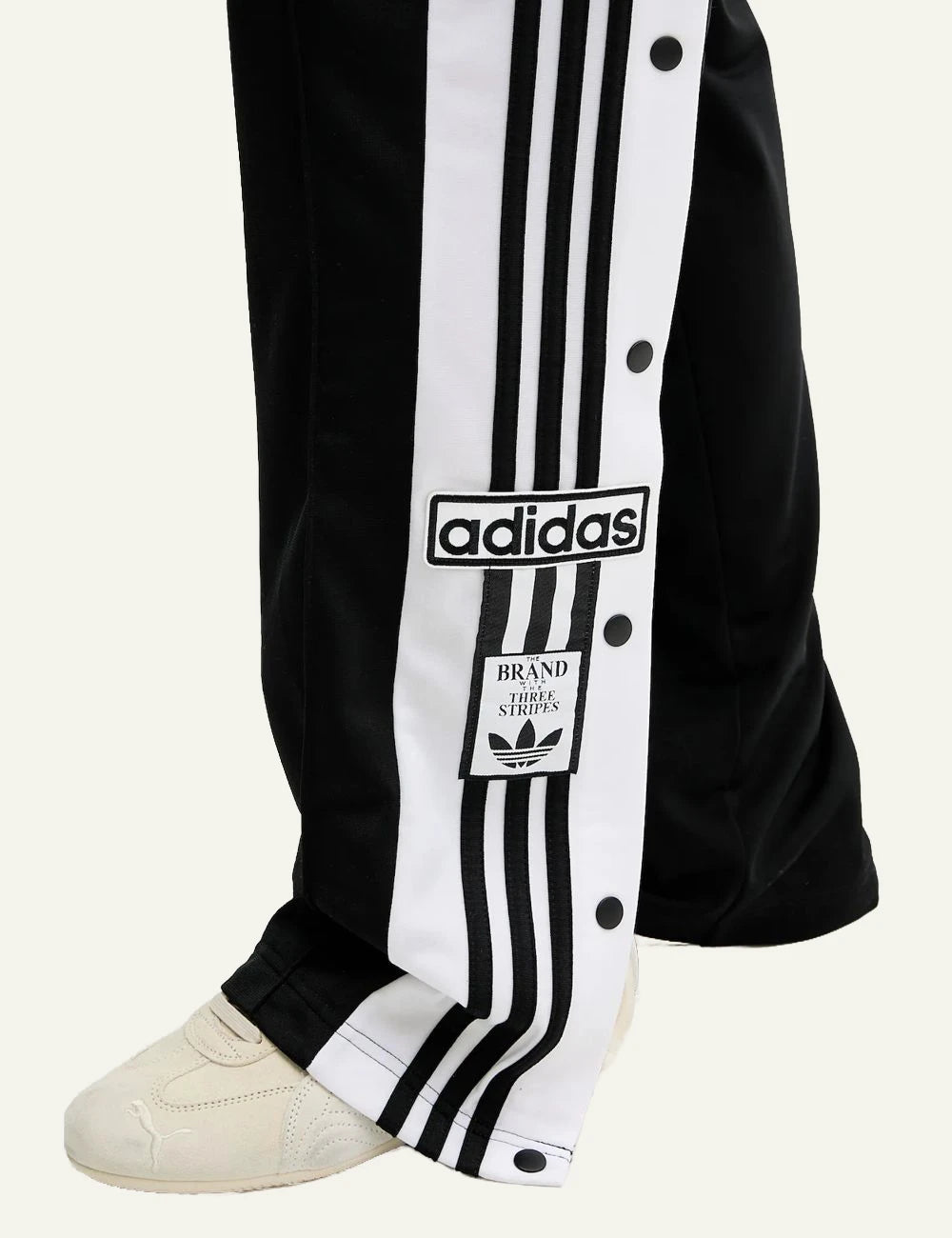 Adidas Originals Adibreak track pants black detail view