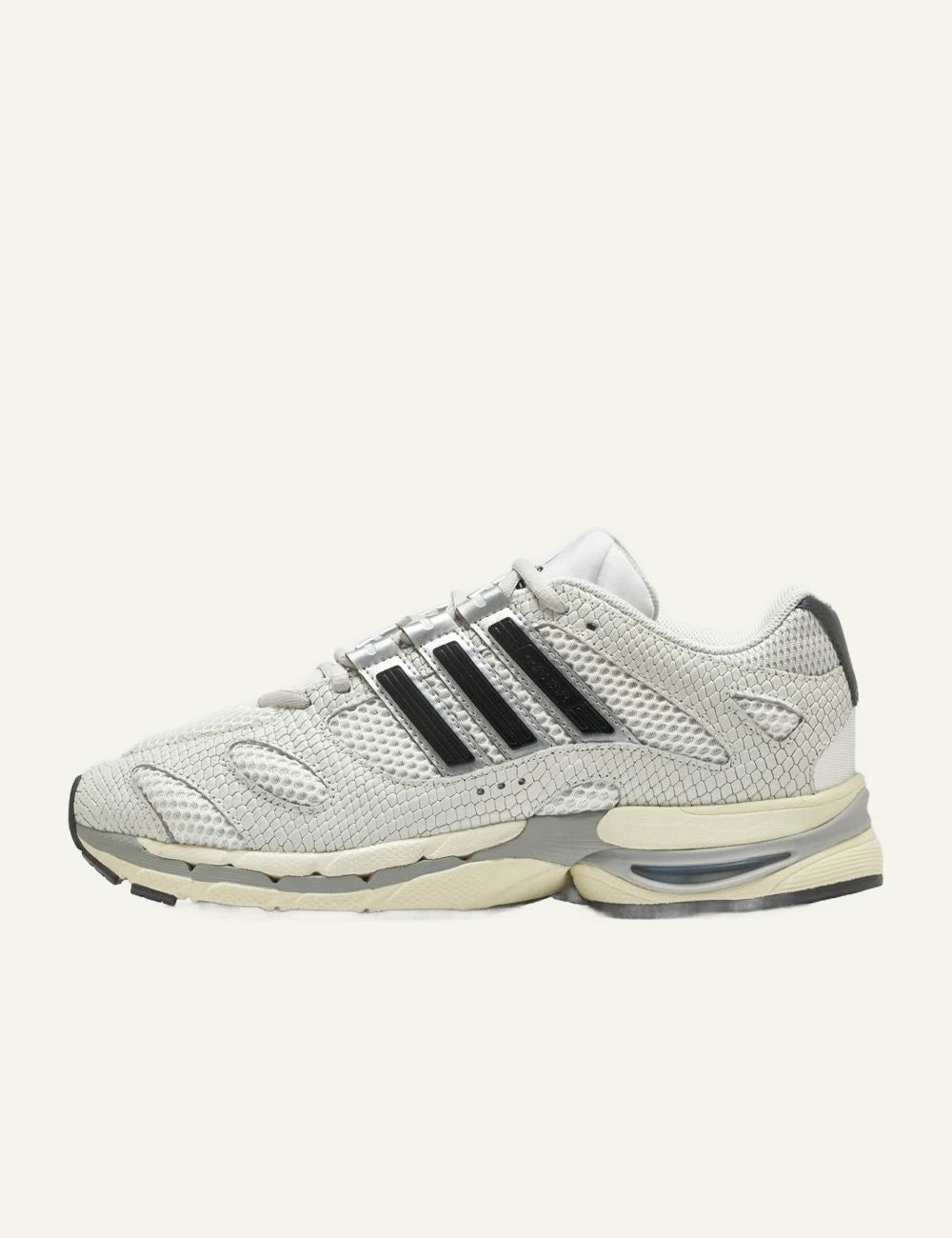 Adidas Originals Adistar MLD unisex off-white mesh and leather sneakers side