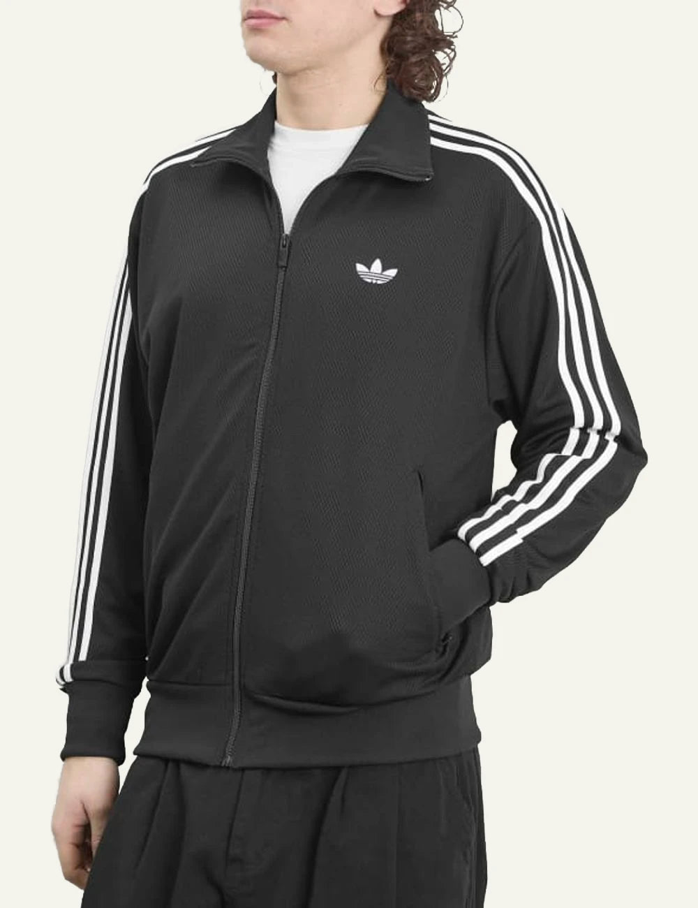 Adidas Originals Firebird TT black front view model