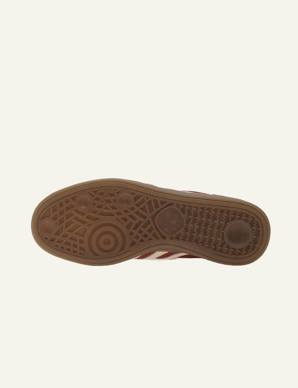 Adidas Originals Handball Spezial LT shadow red suede gum sole view