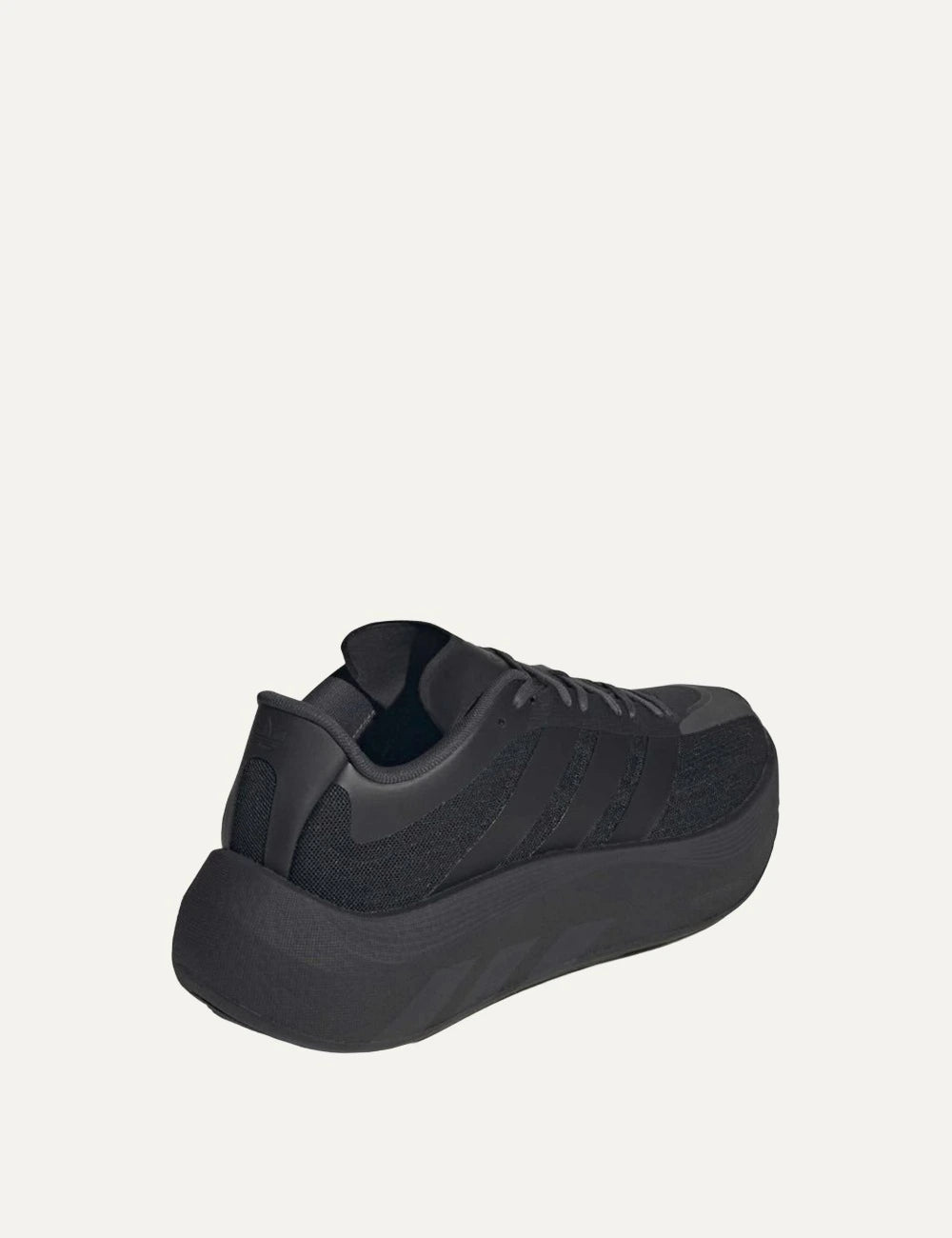 adidas Originals Hyperboost EPHR LT black sneakers with Hyperboost cushioning back view