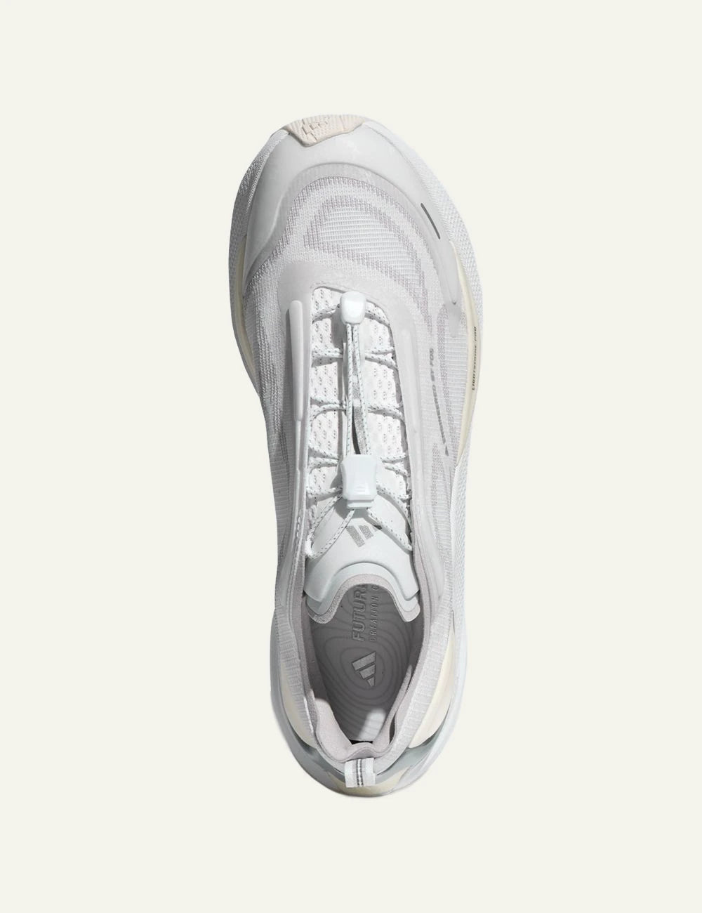 Men's adidas Originals Holo Peak sneakers in white, light grey and silver top