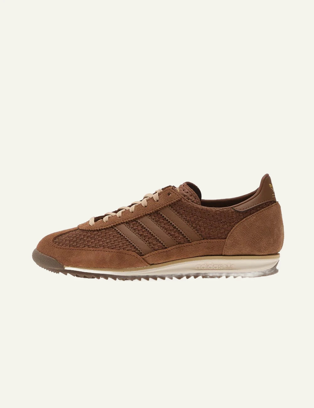 adidas originals sl72 og w preloved brown profil view