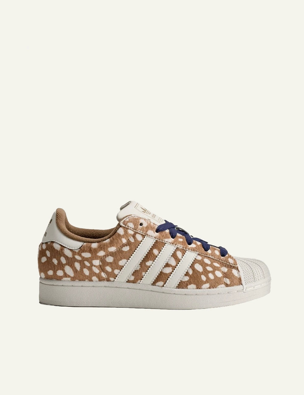 ADIDAS ORIGINALS SUPERSTAR II W BROWN DESERT / OFF WHITE / DARK BLUE