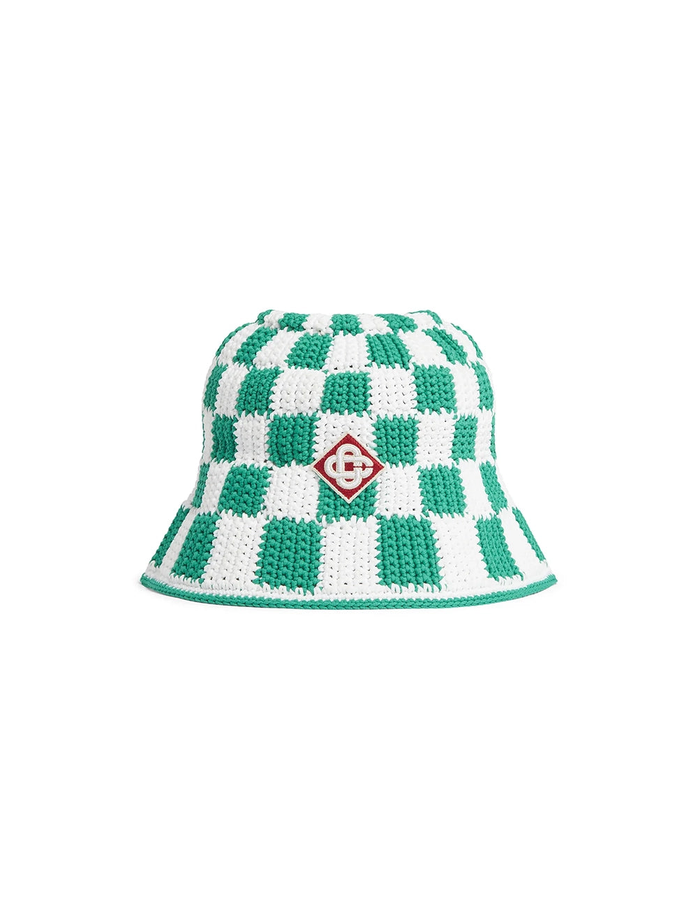 CASABLANCA SCUBA SQUARE CROCHET HAT