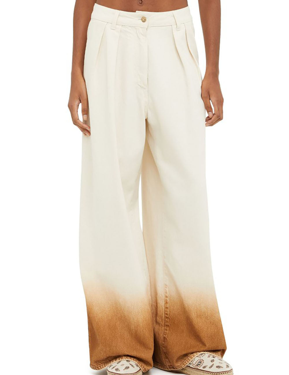 ALANUI BRIGHT HUES WIDE LEG DENIM ALANUI