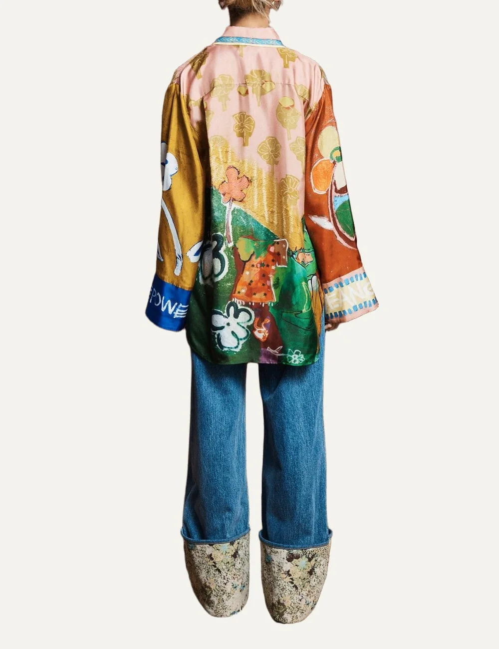 ALEMAIS MLAK SILK SHIRT MULTI