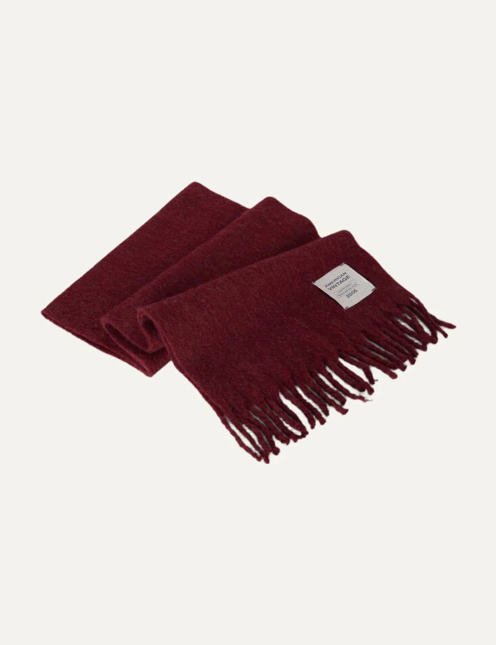 AMERICAN VINTAGE SCARF ZINACO CHERRY TREE