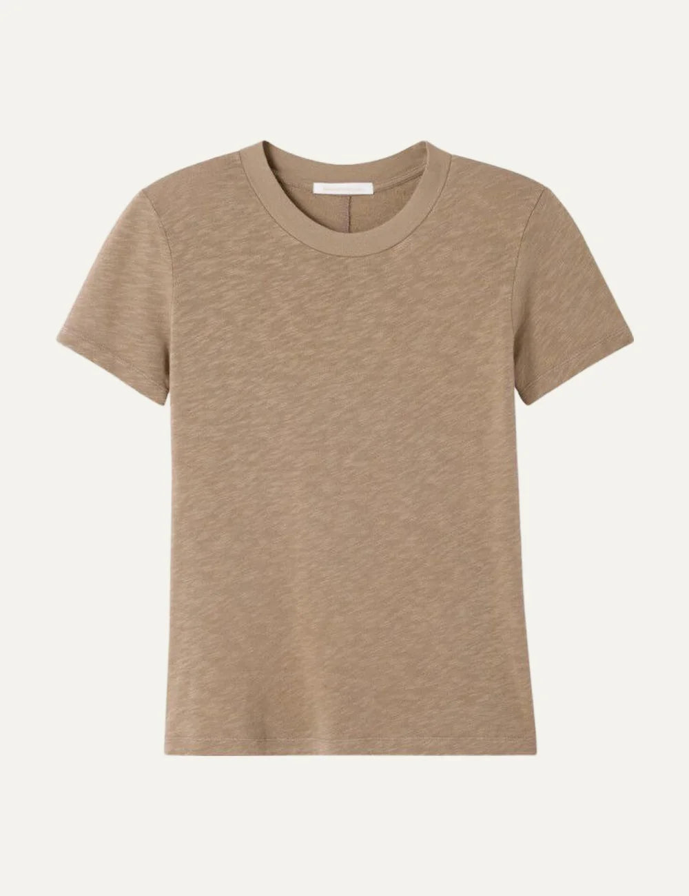 American Vintage women's vintage seeds cotton short sleeve T-shirt with round neck
