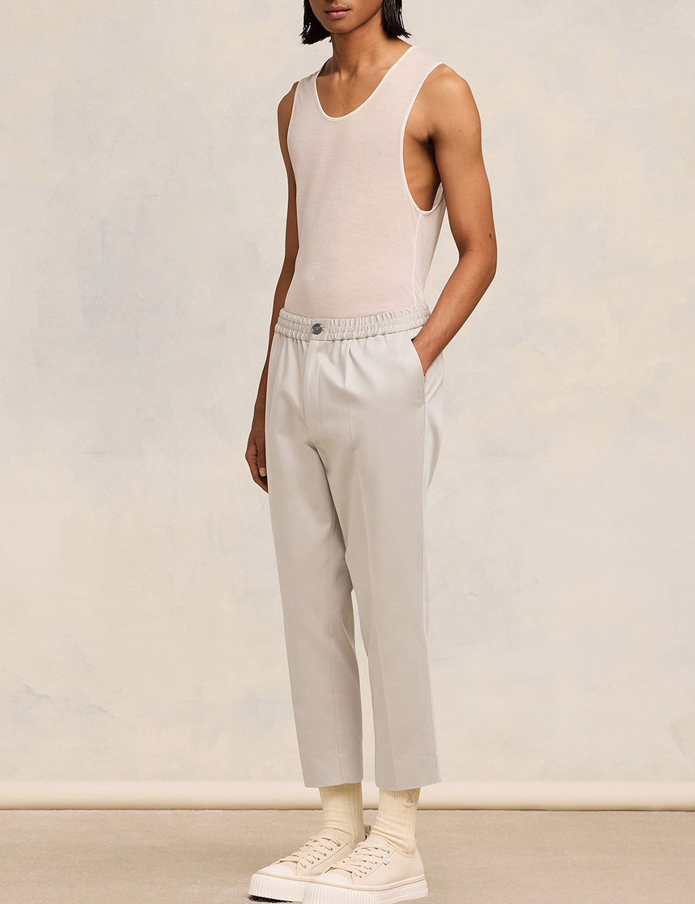 AMI PARIS ELASTICATED WAIST PANT AMI