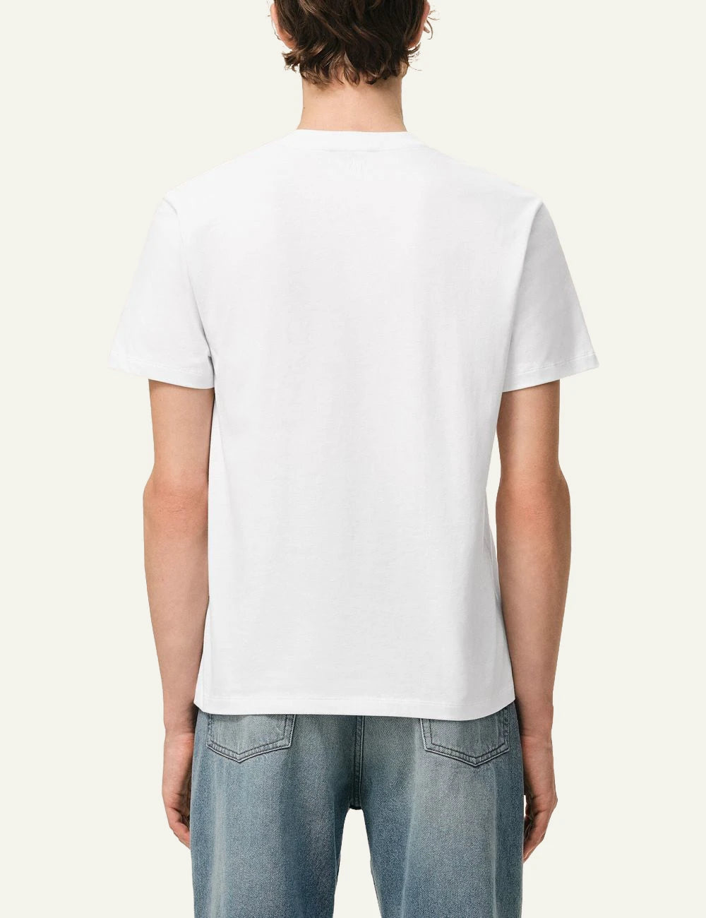 Ami Paris ADC t-shirt black white logo detail