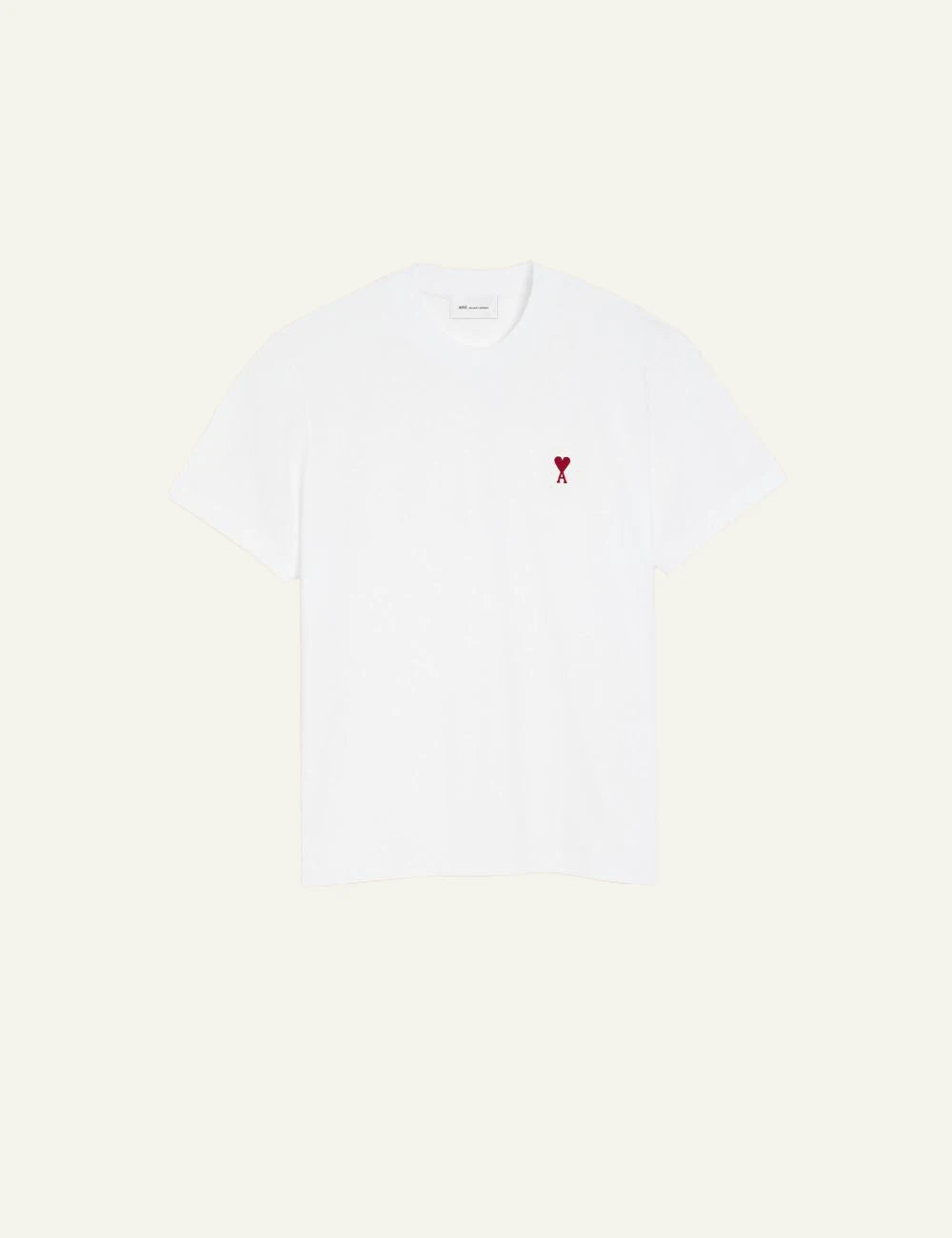 Ami Paris ADC t-shirt white flat lay front