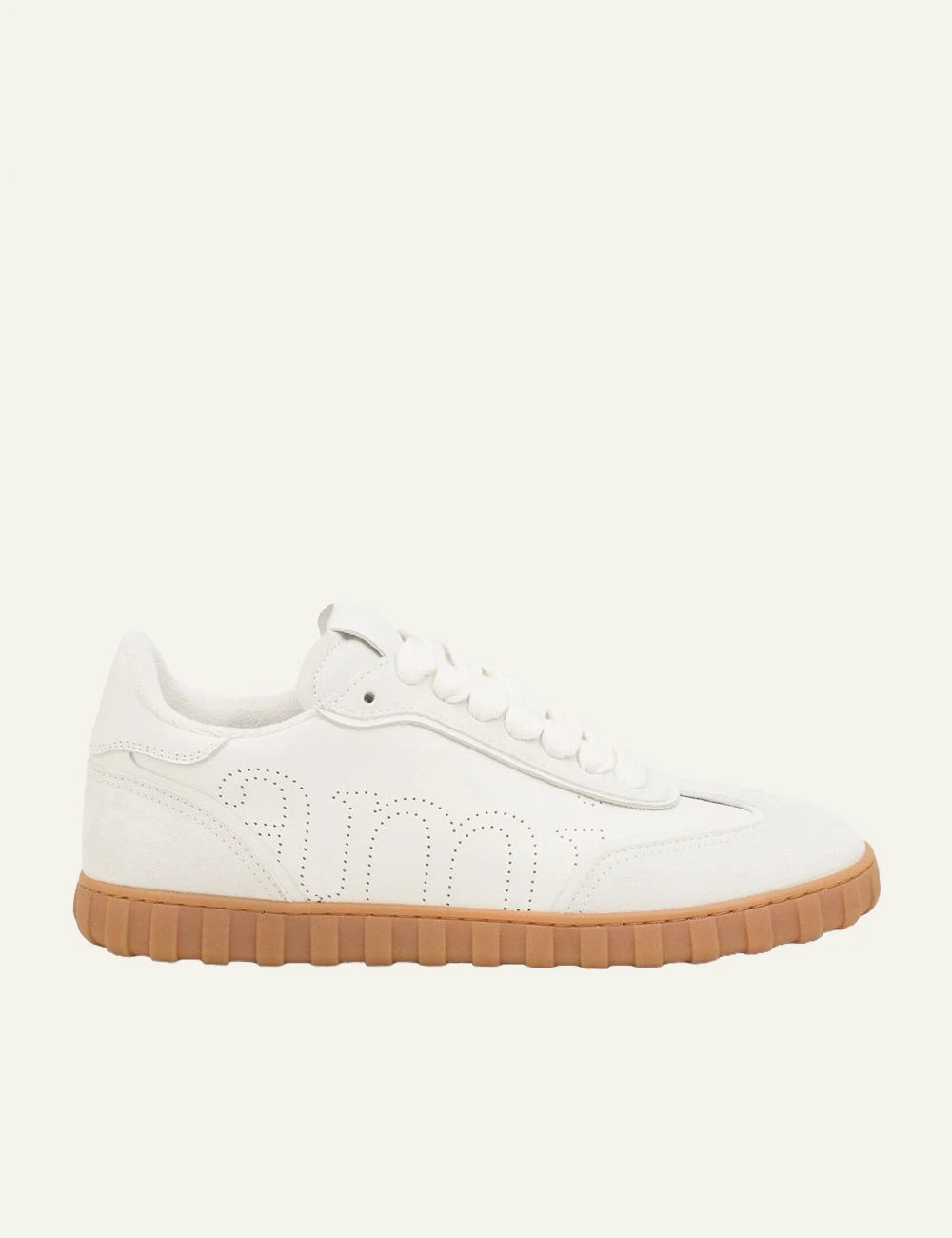 Ami Paris Step leather sneakers white side logo view