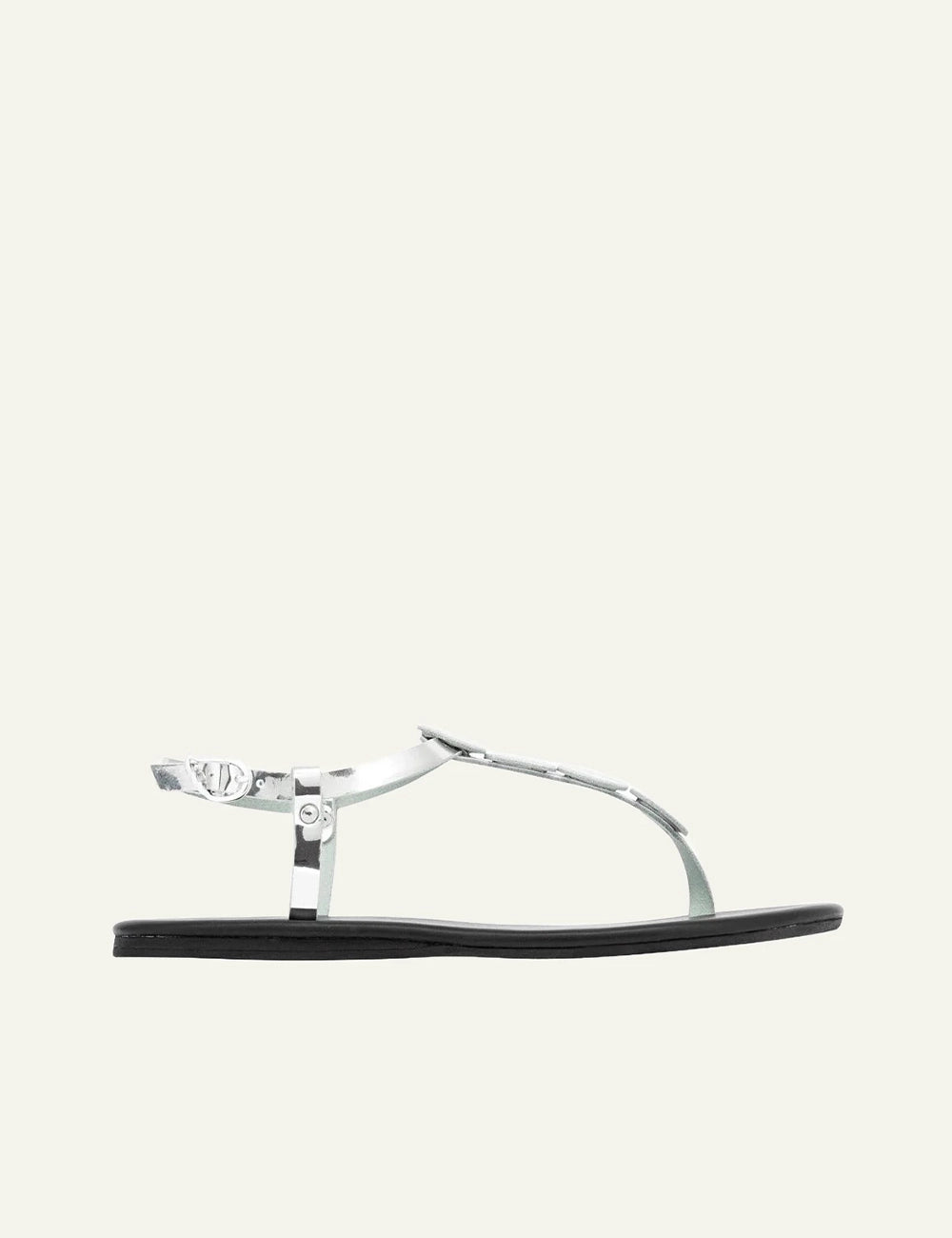 Ancient Greek Sandals Filia jelly caramel slide me buckle strap glossy side view